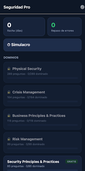 Security Pro: CPP & PSP Prep Screenshot 3