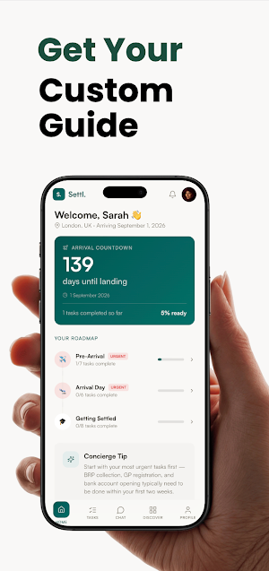 Settl: UK Int. Students Guide Screenshot 2