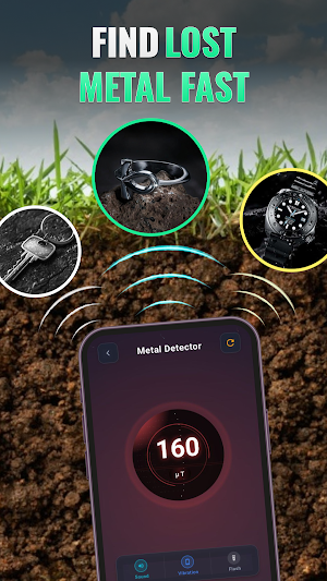 Metal Detector Detect magnetic Screenshot 2