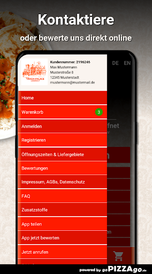 Tanda Palace Landshut Screenshot 2