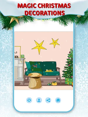 Christmas Decoration Coloring Screenshot 0