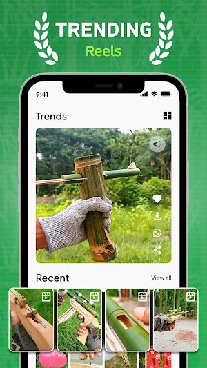 Bamboo Shots Videos Screenshot 2