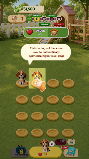 Woof Dog Merge Screenshot 1
