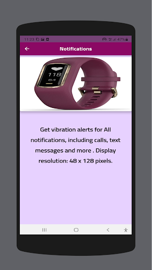 Garmin vivosmart 4 guide Screenshot 0