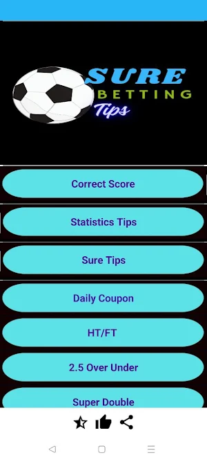 Football Sure Betting Tips Screenshot 1
