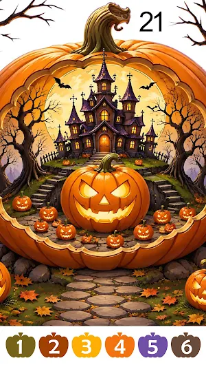 Halloween Art Color Screenshot 3