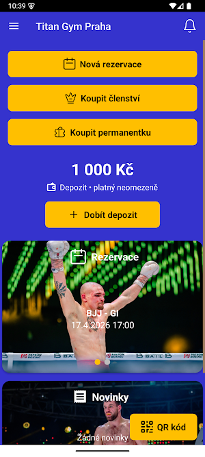 Titan Gym Praha Screenshot 0