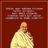 Gandhi Resimli Sözleri