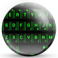 Keyboard Theme Neon Green