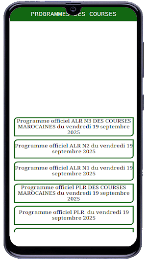 RESULTATS PMU CI Screenshot 2