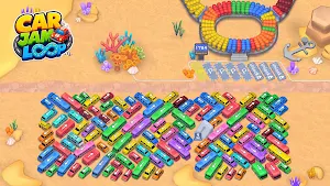 Car Jam Loop: Bus Games Screenshot 0