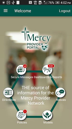 Mercy Provider Portal Screenshot 3