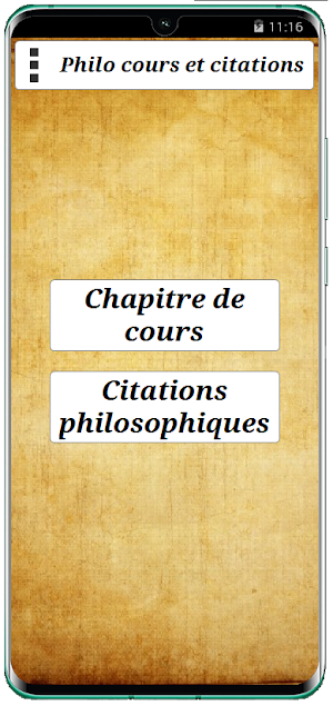 Philo cours et citations Screenshot 0