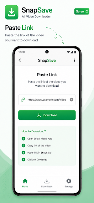 SnapSave - Video Downloader Screenshot 2