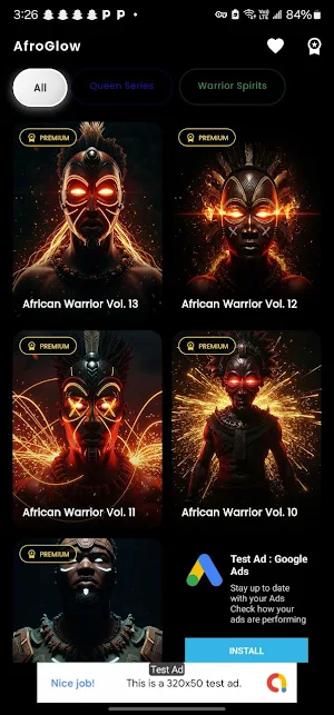 AfroGlow- Live Wallpapers | 4K Screenshot 1