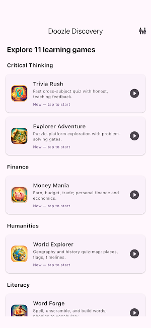 Doozle Discovery: Learn & Play Screenshot 0
