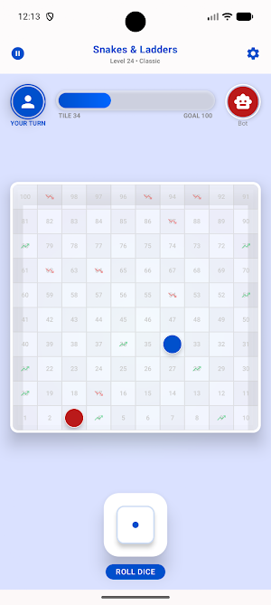 Snakes and Ladders: Snake Game Screenshot 2