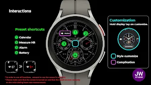 JW114 jwstudio watchface Screenshot 2