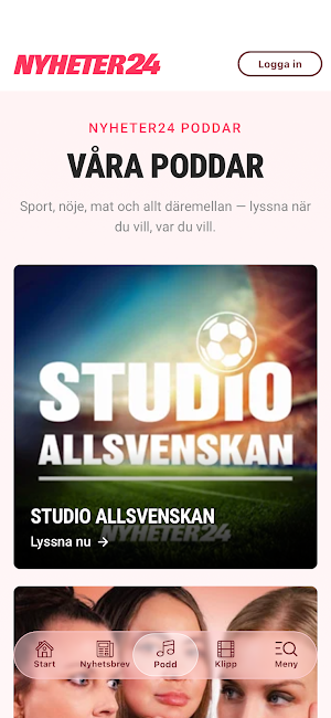 Nyheter24 Screenshot 1