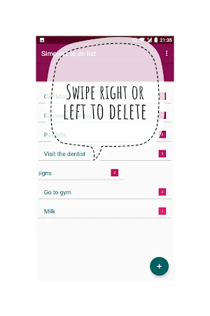 Simplest checklist (todo list) Screenshot 3