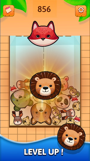 Animal Merge - Drop & Evolve Screenshot 1