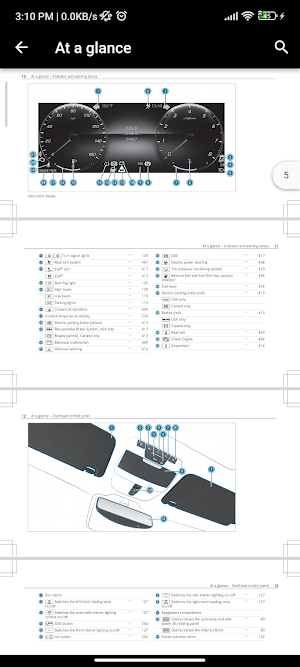 Mercedes E Class User Manual Screenshot 2