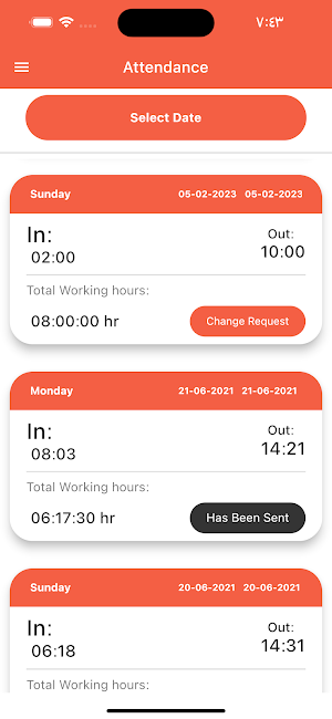 HRM System Screenshot 2