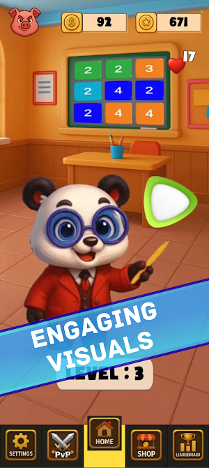Panda Plus: Number Puzzle Game Screenshot 0