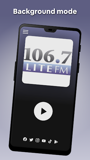 Lite 106.7 FM Radio Screenshot 1