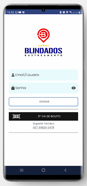 Blindados Rastreamento Screenshot 0