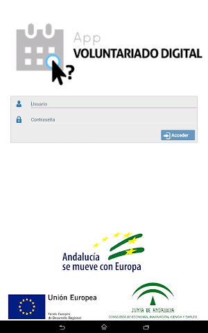 Voluntariado ACD. Gestión AD Screenshot 3