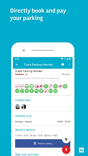 Truck Parking Europe Screenshot 2