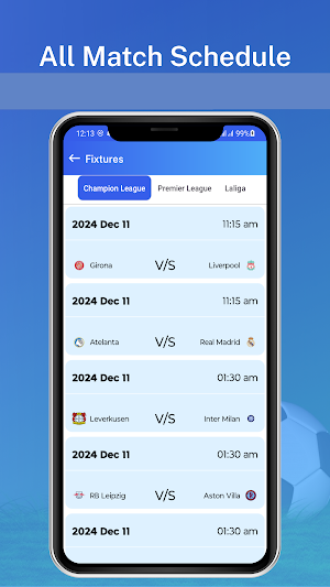 Champions League Football Screenshot 1