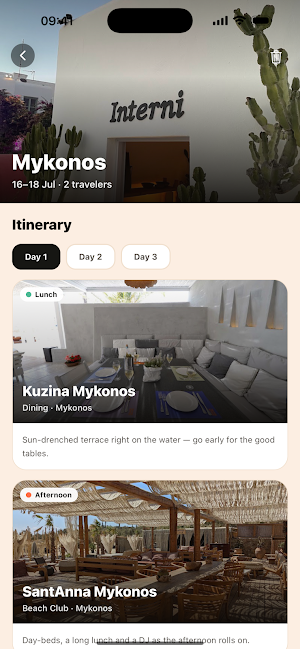Volo — AI Trip Planner Screenshot 3