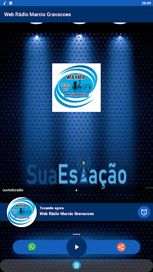 Web Rádio Márcio Gravações Screenshot 1