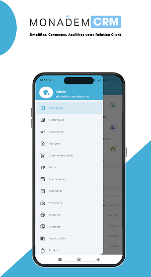 MonademCRM Screenshot 1