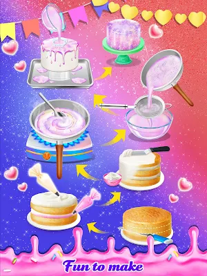 Mirror Cake - Fashion Sweet Desserts Screenshot 1