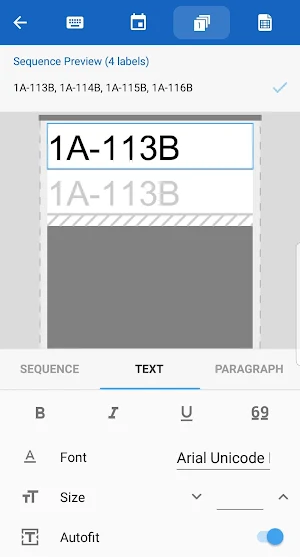 Brady Express Labels Screenshot 1