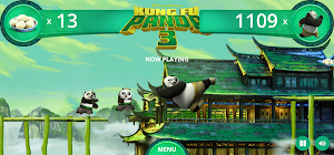 Panda jumping kungfu style Screenshot 0