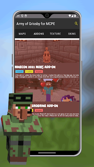 Army of Grissby for MCPE Screenshot 2