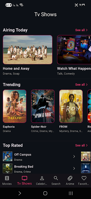 NovaStream - TV & Movies Screenshot 0