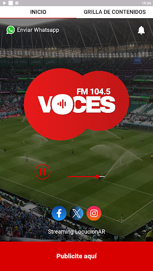 FM Voces 104.5 Screenshot 0