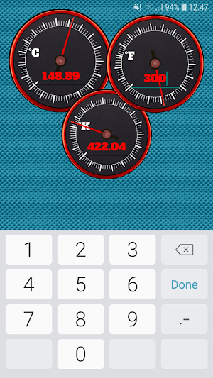 Temperature Unit Converter Screenshot 3