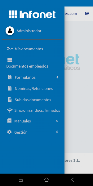 InfoSign Infonet Screenshot 3