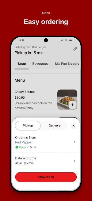 Red Pepper Chinese Restaurant Screenshot 2