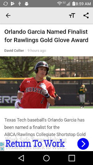 Red Raider Nation KAMC Screenshot 2