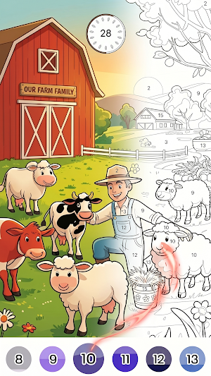 Barn Jigsaw : Farm Color Fan Screenshot 0