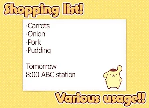 Notepad Pompompurin Screenshot 3