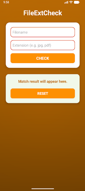 FileExtCheck Screenshot 1