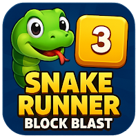 Snake Runner Block Blast
